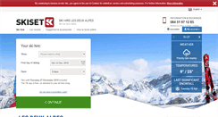 Desktop Screenshot of les-deux-alpes.skiset.co.uk