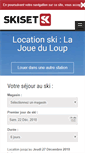 Mobile Screenshot of la-joue-du-loup.skiset.com