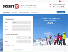 Tablet Screenshot of corvara.skiset.com